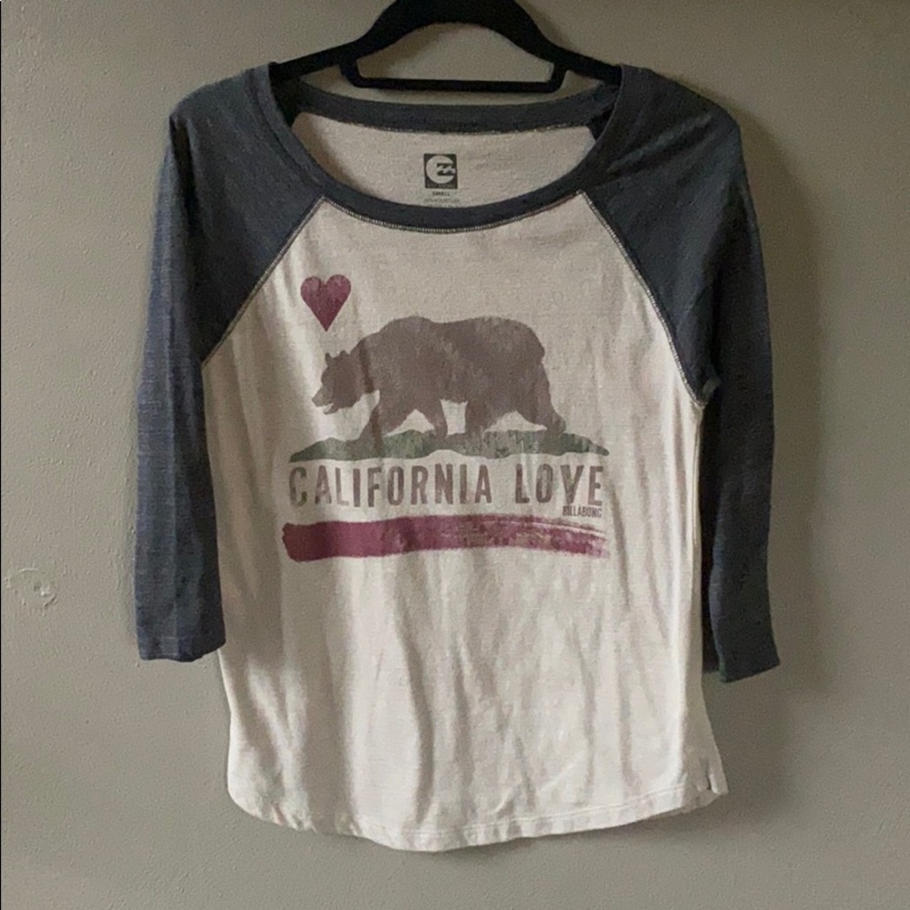 Billabong baseball tee